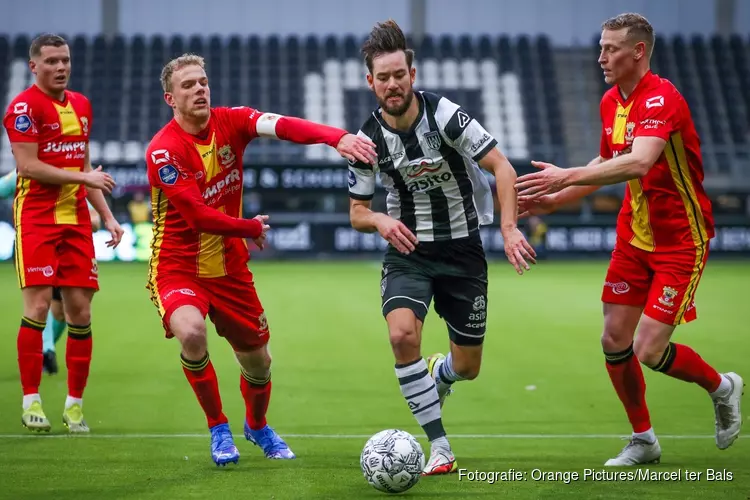 Heracles en Go Ahead Eagles delen de punten