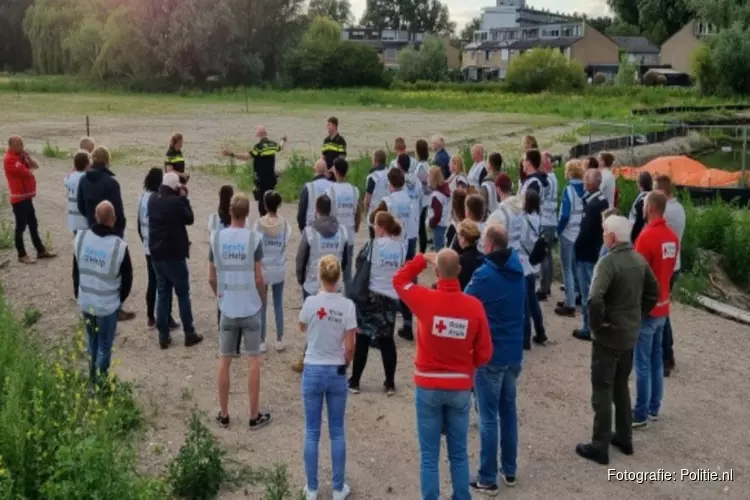 Politie maakt gebruik van Rode Kruis Ready2Help-zoekteams