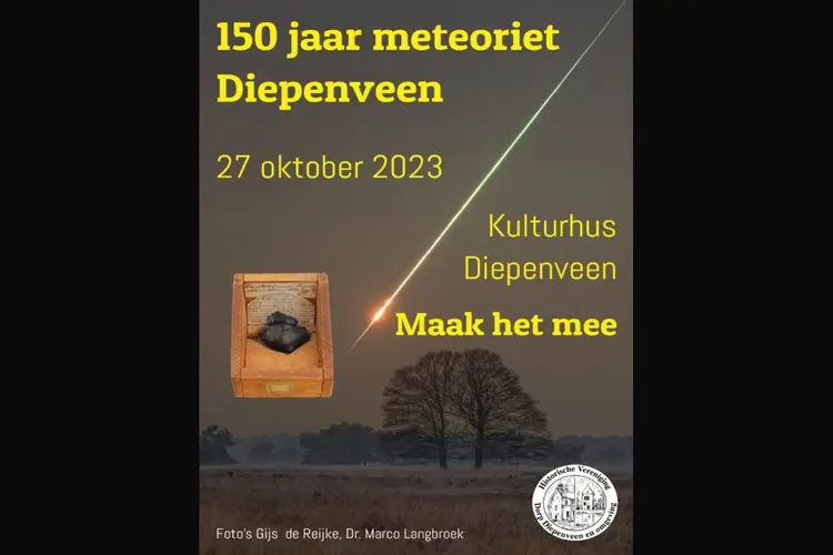 27 oktober 2023: `De dag van de meteoriet` in Diepenveen