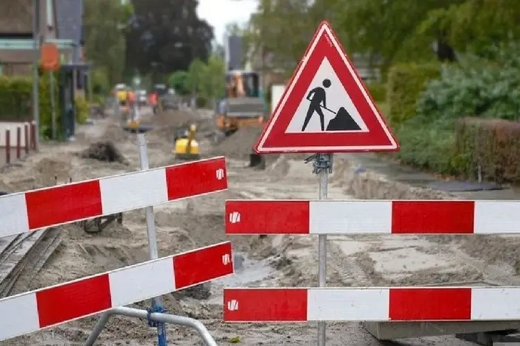 Verkeershinder door groot onderhoud aan de N332 (Holterweg) tussen Heeten en Nieuw Heeten