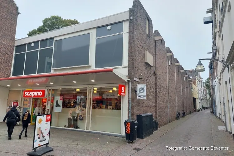 Onderzoek naar mogelijkheden woningen boven Scapino