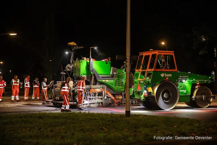 Elektrisch materieel en duurzamer asfalt voor Overstichtlaan