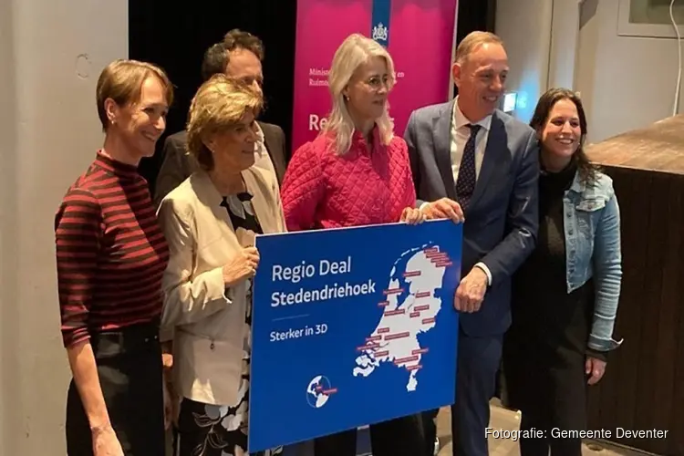 Regio Stedendriehoek: miljoenen uit Regio Deal voor 12 projecten